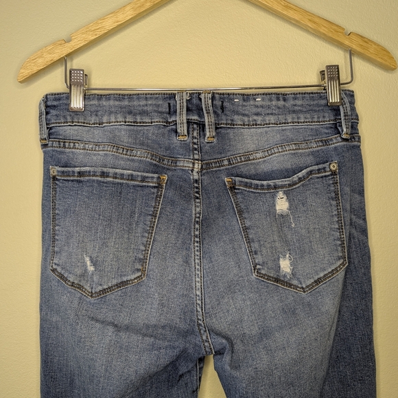 Eunina Distressed Blue Skinny Jeans - Picture 8 of 12